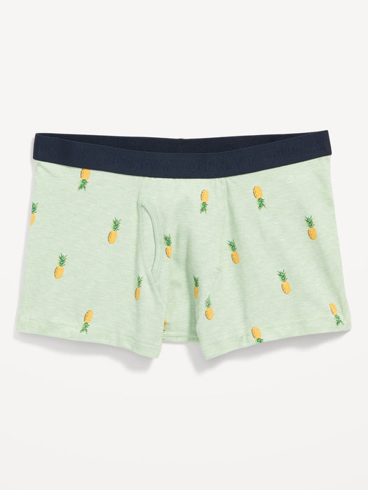 Printed Built-In Flex Underwear Trunks for Men -- 3-inch inseam