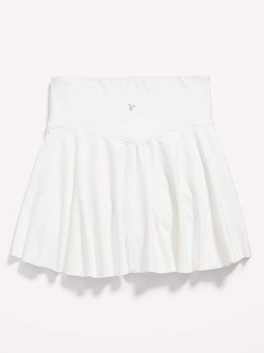 High-Waisted PowerSoft Performance Skort for Girls