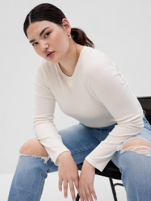 Modern Twist-Back T-Shirt