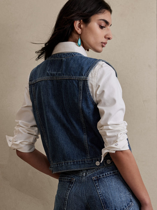 BR ARCHIVES Denim Vest