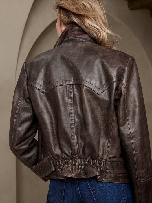Canyon Leather Moto Jacket