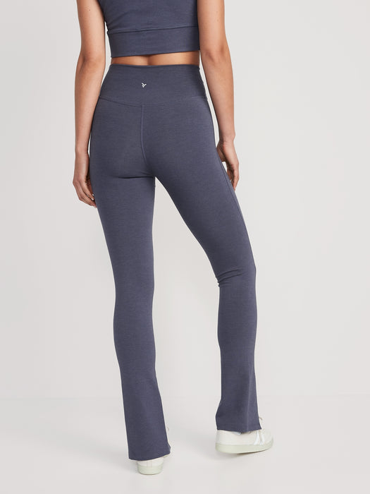 Extra High-Waisted PowerChill Cross-Front Split-Hem Leggings for Women