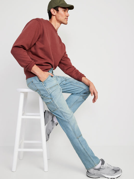 90’s Straight Built-In Flex Workwear Carpenter Jeans