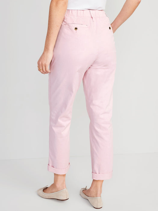High-Waisted OGC Chino Pants for Women