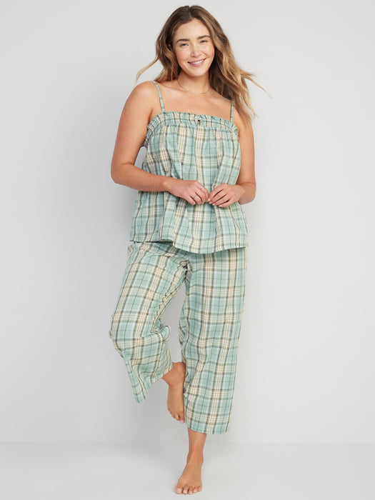 Maternity Cami Pajama Top & Pants Set