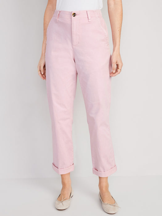High-Waisted OGC Chino Pants for Women