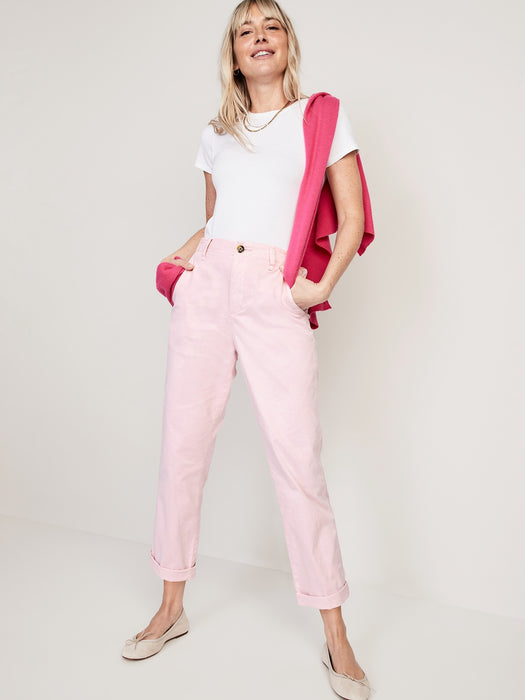 High-Waisted OGC Chino Pants for Women