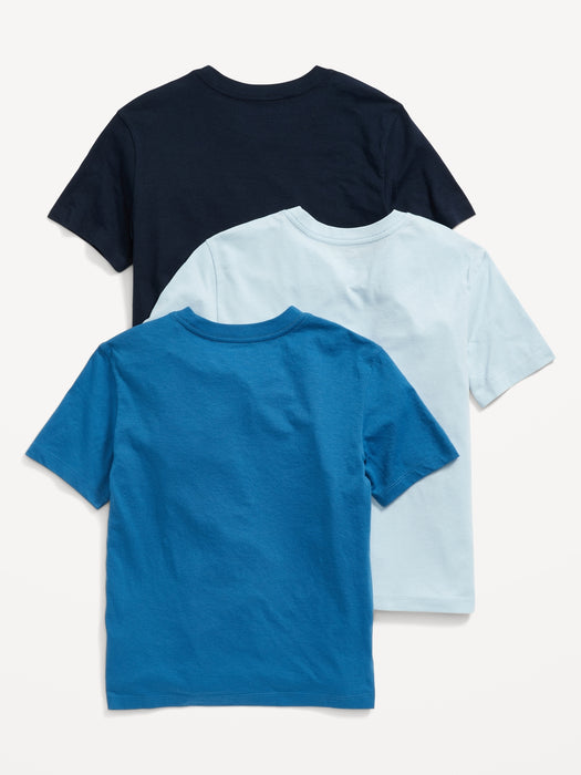 Softest Crew-Neck T-Shirt 3-Pack for Boys