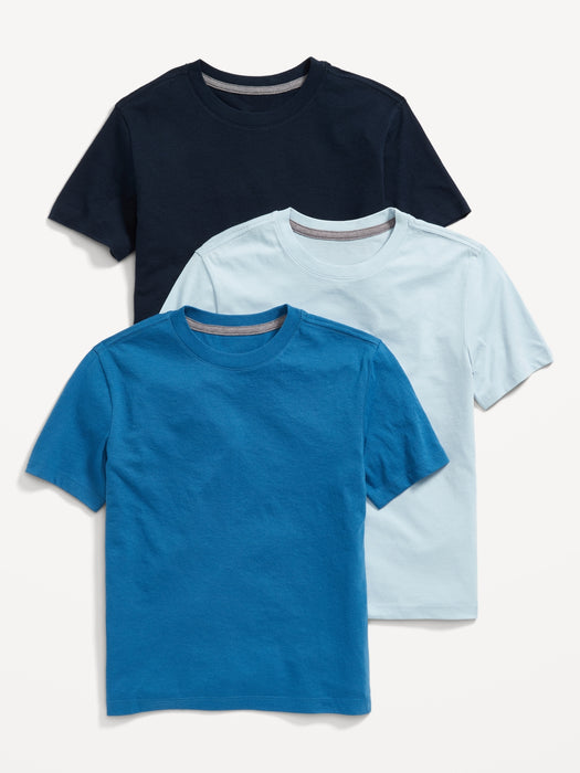 Softest Crew-Neck T-Shirt 3-Pack for Boys