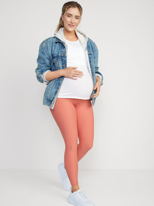 Maternity Full-Panel PowerLite LYCRA® ADAPTIV 7/8 Leggings