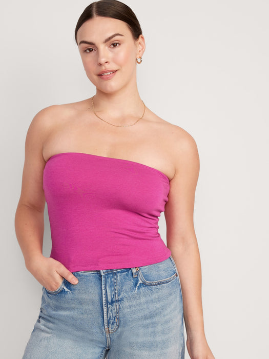 Cropped Tube Top for Women