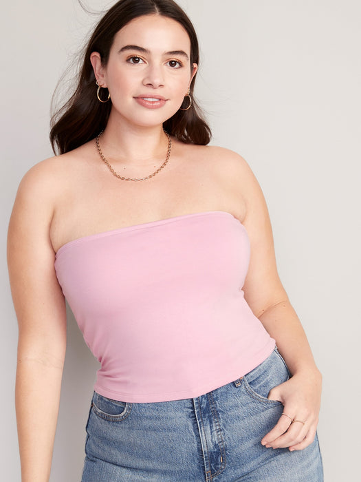 Cropped Tube Top for Women