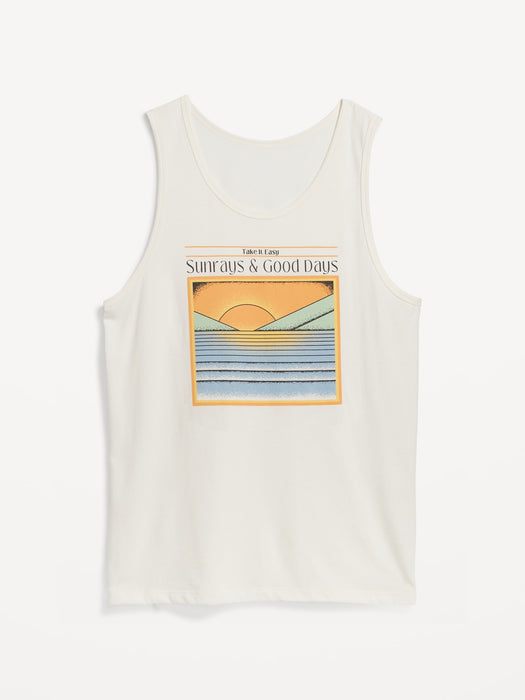 Soft-Washed Tank Top for Men