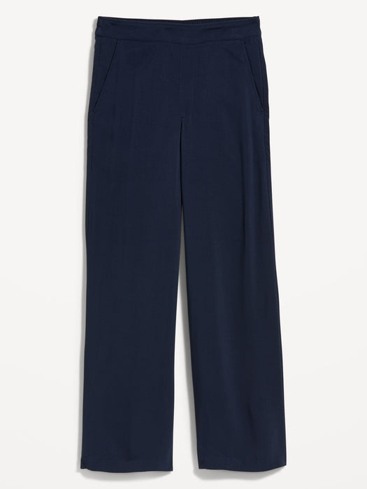 High-Waisted Playa Soft-Spun Wide-Leg Pants for Women