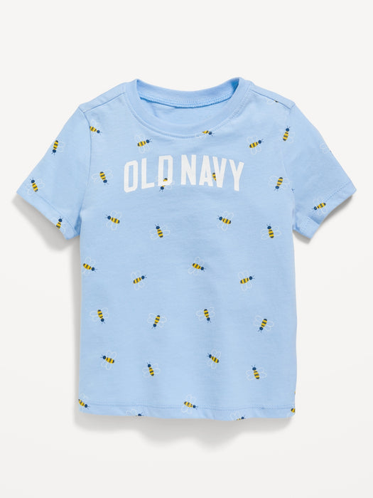 Unisex Printed Logo-Graphic T-shirt for Toddler