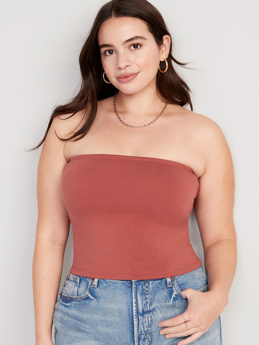 Cropped Tube Top for Women