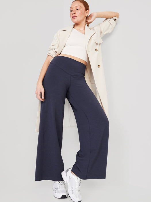 Extra High-Waisted PowerChill Wide-Leg Yoga Pants for Women