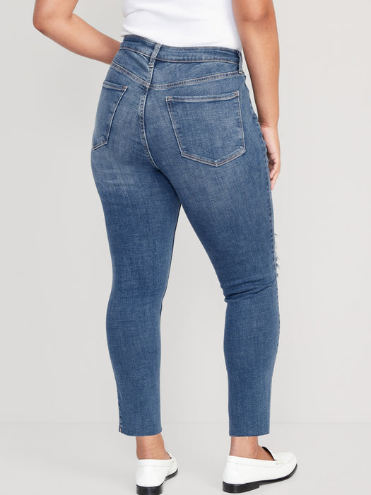 Extra High-Waisted Rockstar 360° Stretch Super-Skinny Jeans