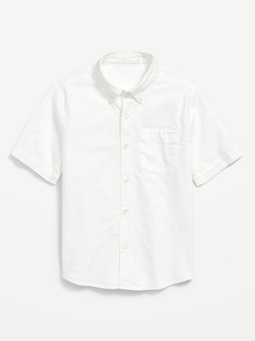 Short-Sleeve Oxford Shirt for Boys