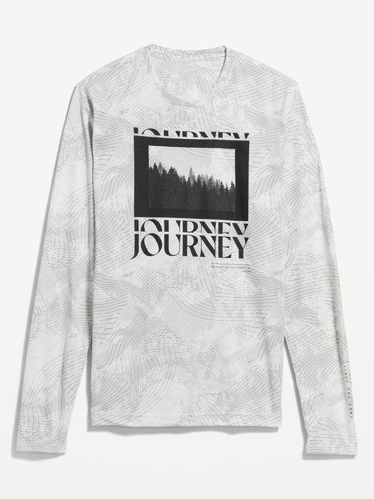 Go-Fresh Odor-Control Long-Sleeve T-Shirt for Men