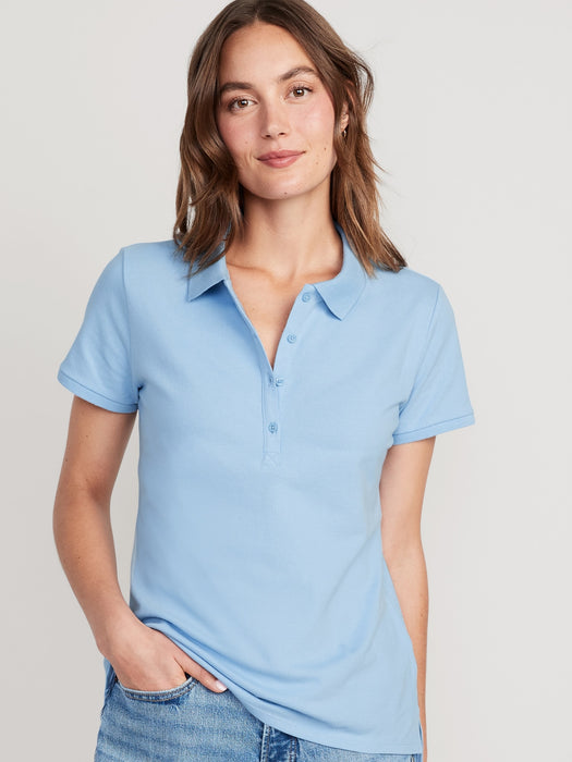 Uniform Pique Polo Shirt for Women