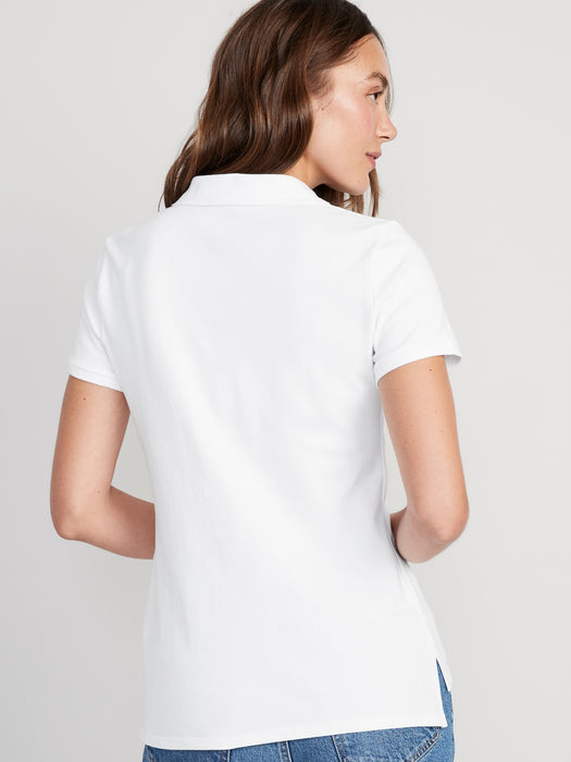 Uniform Pique Polo Shirt for Women