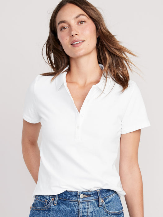 Uniform Pique Polo Shirt for Women