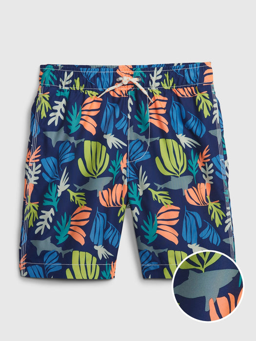 Kids 100% Recycled Swim Trunks