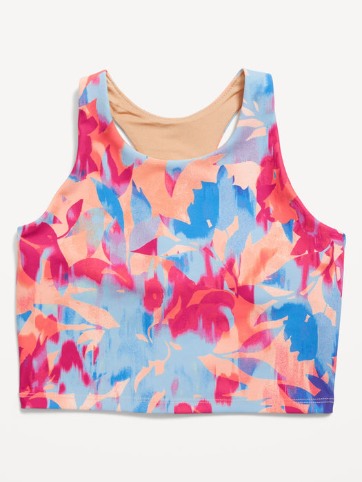 PowerSoft Longline Sports Bra for Girls