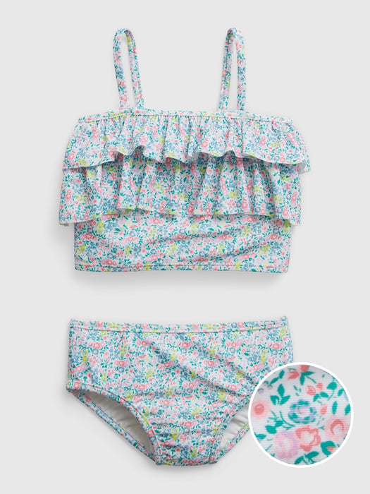 Toddler Ruffle Tankini Swim Two-Piece