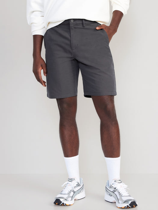 Slim Ultimate Tech Chino Shorts for Men -- 9-inch inseam