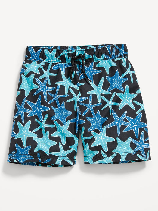 Printed Swim Trunks for Toddler Boys