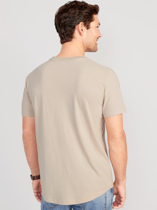 Soft-Washed Curved-Hem T-Shirt 3-Pack for Men