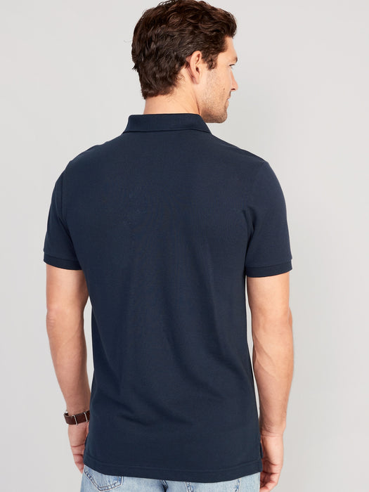 Slim-Fit Uniform Pique Polo for Men