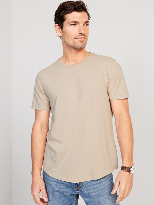Soft-Washed Curved-Hem T-Shirt 3-Pack for Men