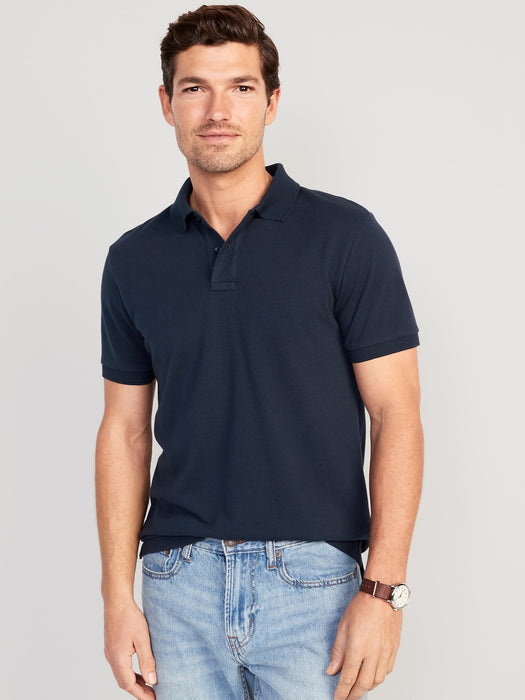 Slim-Fit Uniform Pique Polo for Men