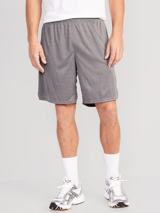 Go-Dry Mesh Basketball Shorts for Men -- 9-inch inseam