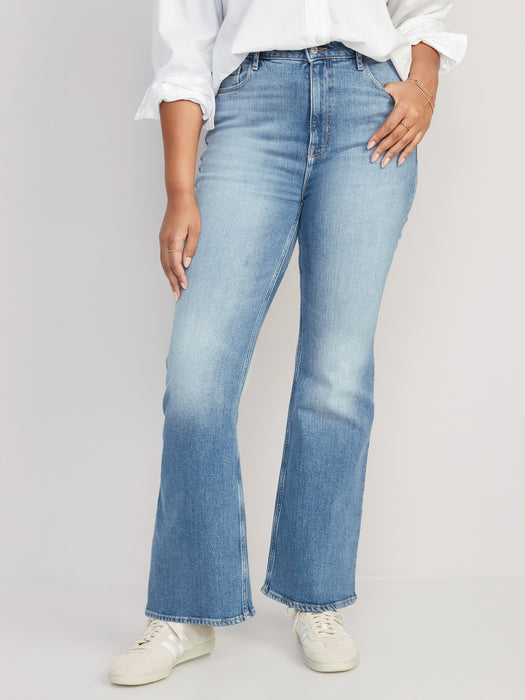Extra High-Waisted Flare Jeans