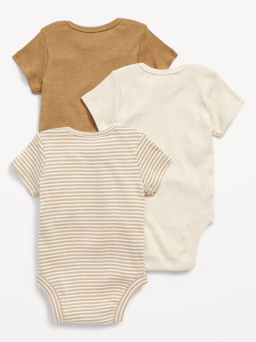 Unisex Bodysuit 3-Pack for Baby