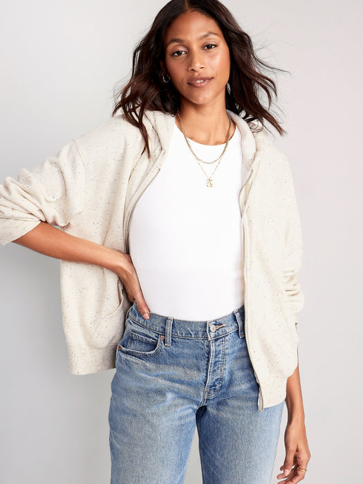 Fleece Full-Zip Hoodie for Women