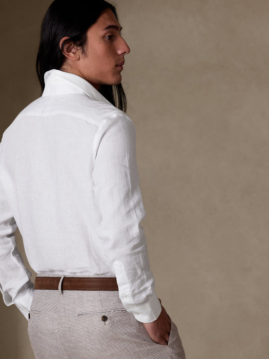 Deserto Linen Dress Shirt