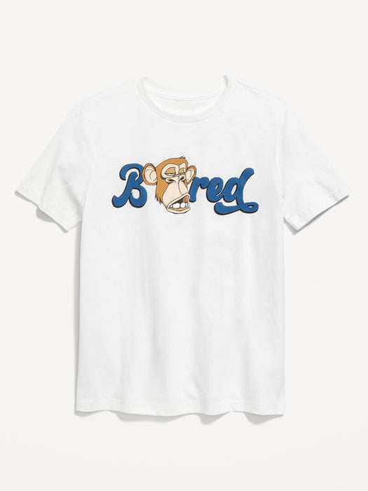 Gender-Neutral Licensed Graphic T-Shirt for Kids