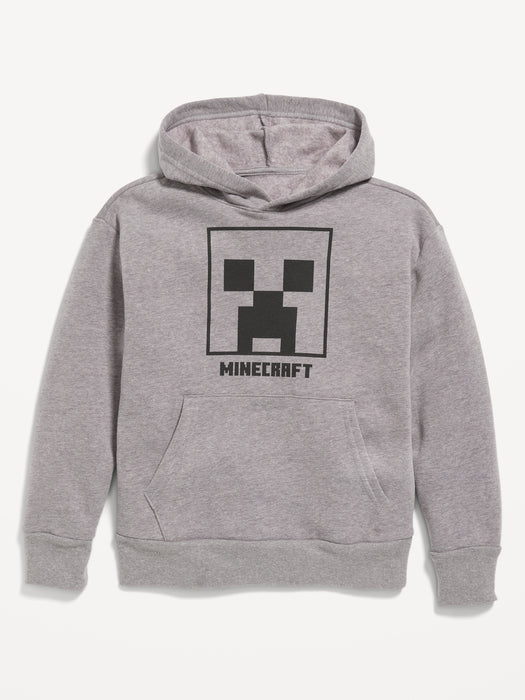 Gender-Neutral Licensed Pop-Culture Pullover Hoodie for Kids