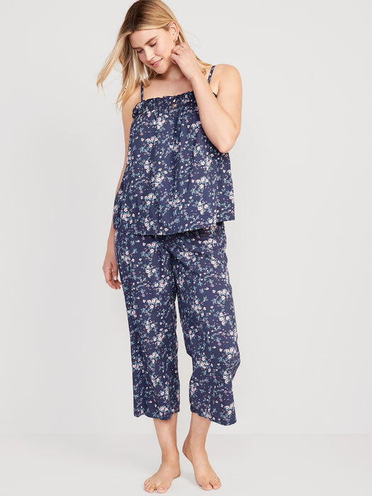 Maternity Cami Pajama Top & Pants Set