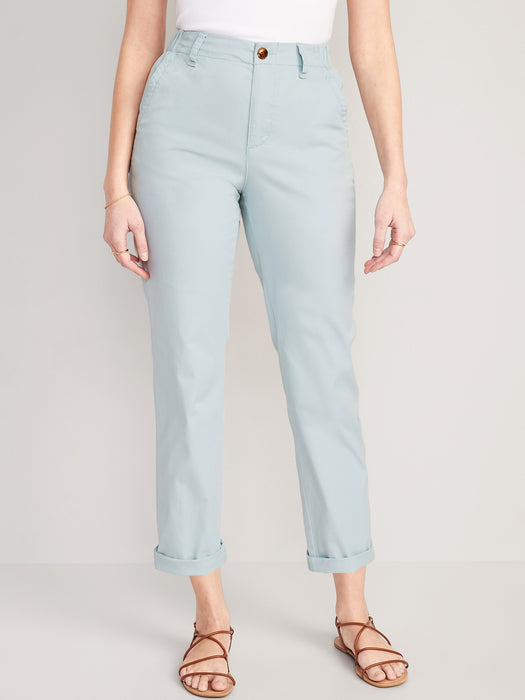 High-Waisted OGC Chino Pants for Women