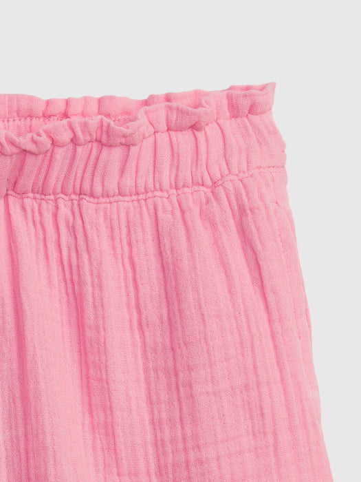Toddler Crinkle Gauze Pull-On Shorts