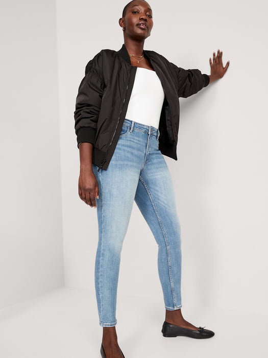 Mid-Rise Rockstar Super-Skinny Jeans