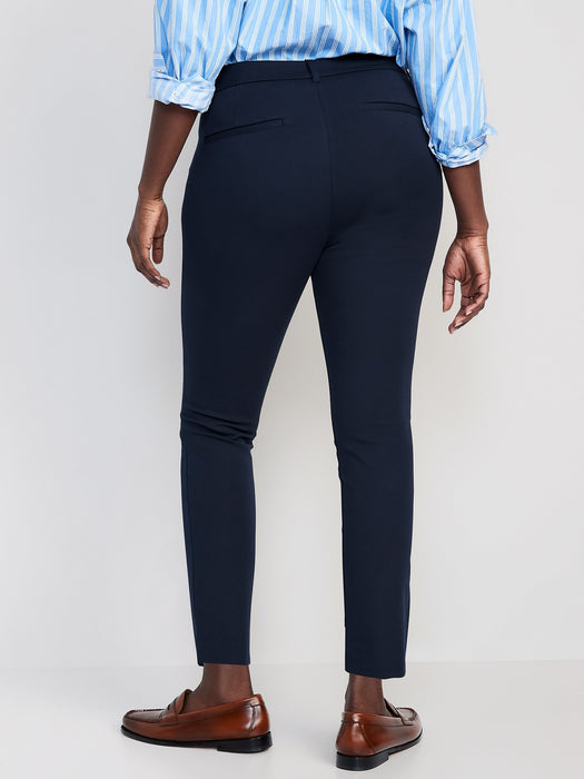 High-Waisted Pixie Skinny Ankle-Hose