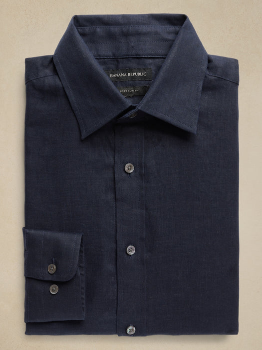 Deserto Linen Dress Shirt