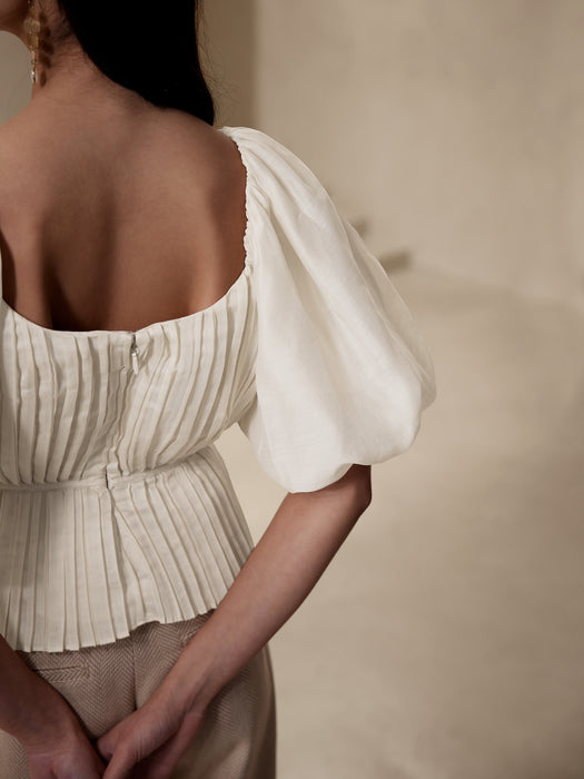 Kali Pleated Top